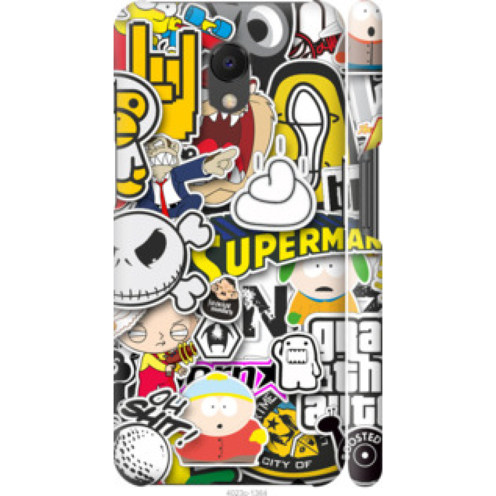 Чехол на Meizu M6s Popular logos (4023c-1364)