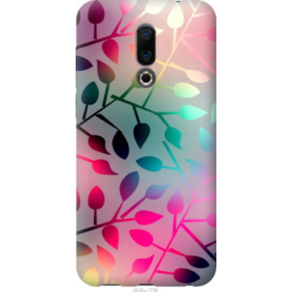 Чехол на Meizu 16 Листья (2235u-1739)