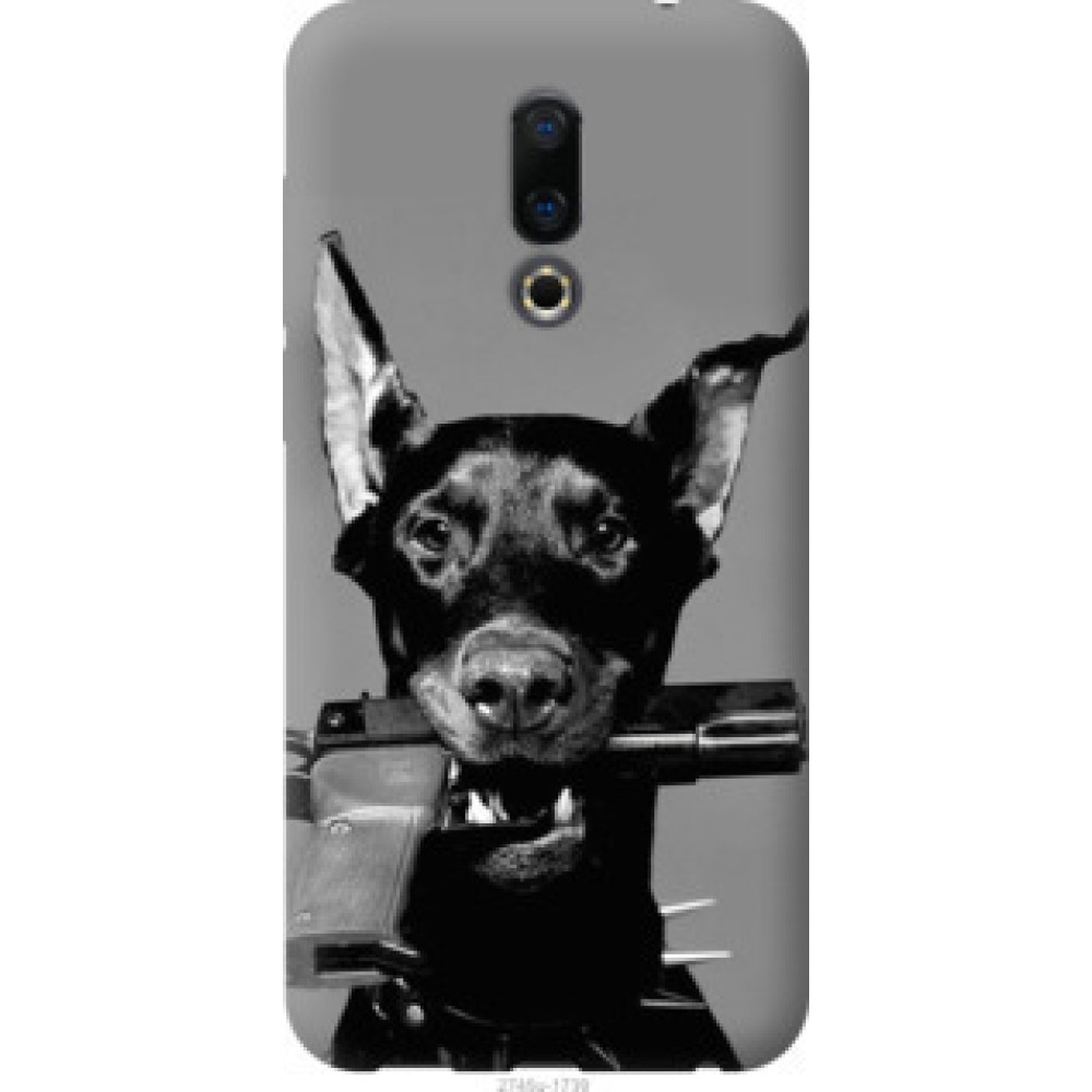 Чехол на Meizu 16 Доберман (2745u-1739)