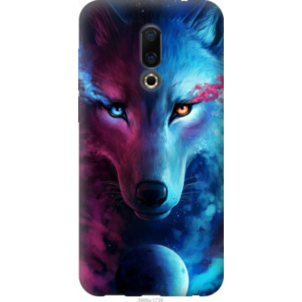 Чохол на Meizu 16 Арт-волк (3999u-1739)