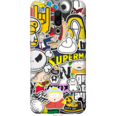 Чехол на Meizu 16 Popular logos (4023u-1739)