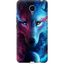 Чехол на Meizu Metal Арт-волк (3999u-507)