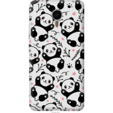 Чехол на Meizu Metal Панды (4318u-507)