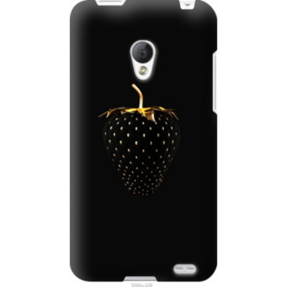 Чехол на Meizu MX2 Черная клубника (3585u-239)