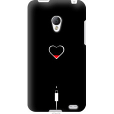 Чехол на Meizu MX2 Подзарядка сердца (4274u-239)