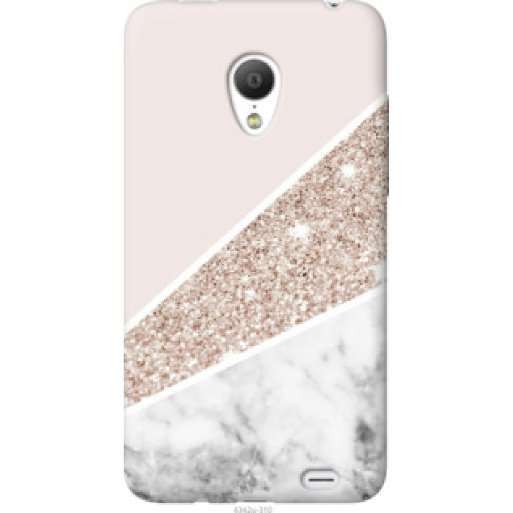 Чехол на Meizu MX3 Пастельный мрамор (4342u-310)