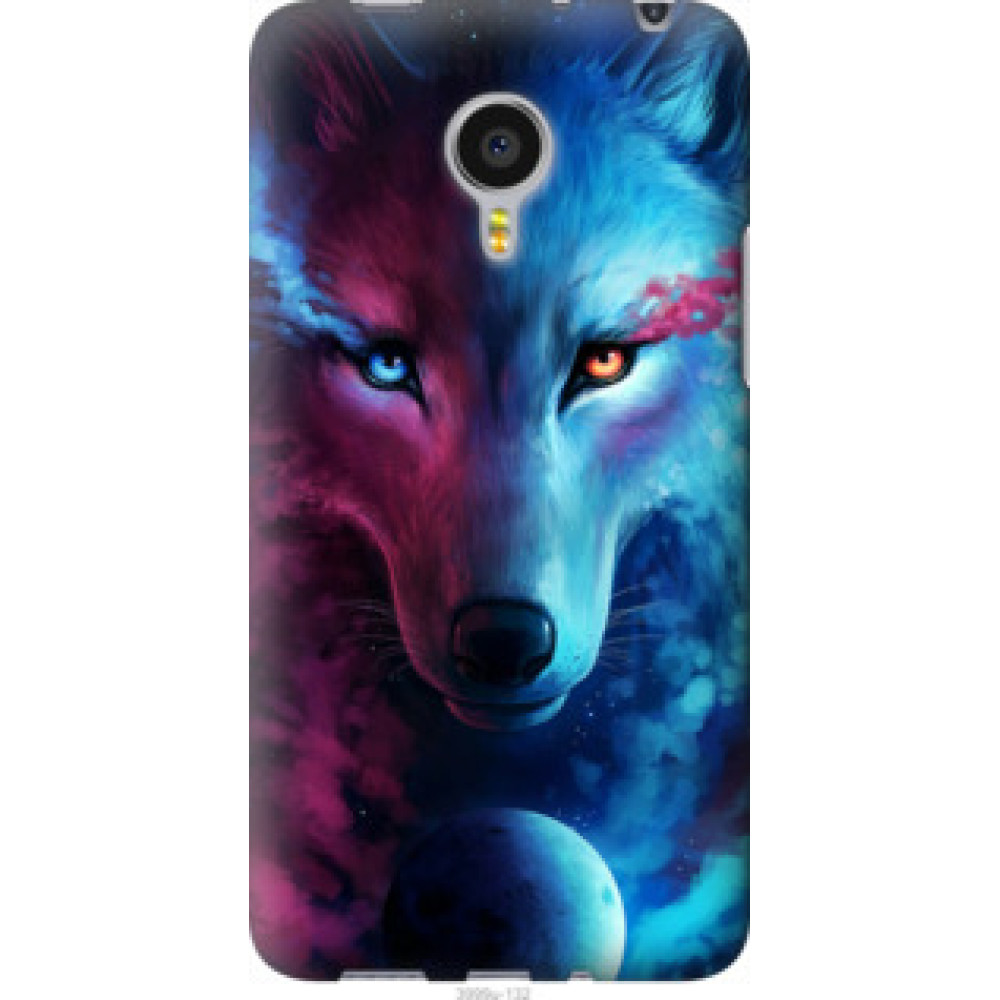 Чехол на Meizu MX4 PRO Арт-волк (3999u-132)
