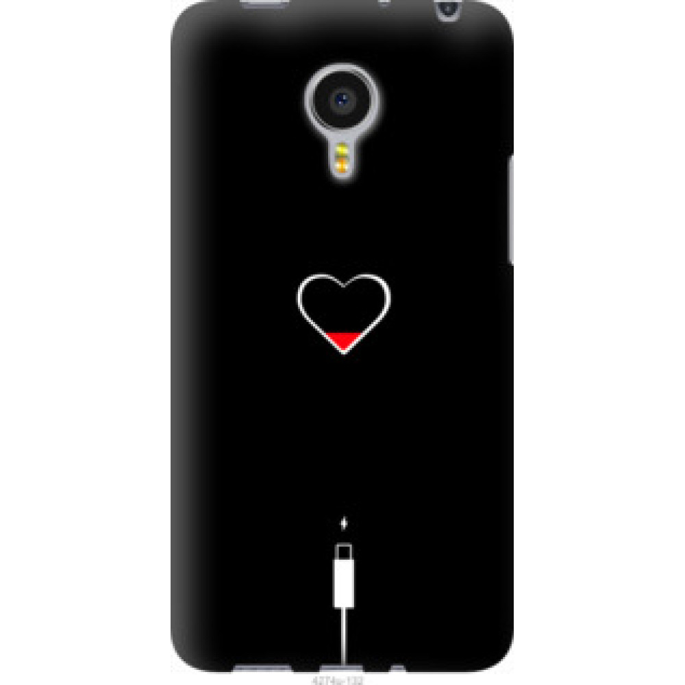 Чехол на Meizu MX4 PRO Подзарядка сердца (4274u-132)