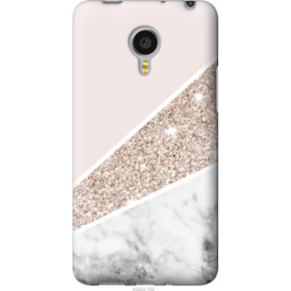 Чехол на Meizu MX4 PRO Пастельный мрамор (4342u-132)
