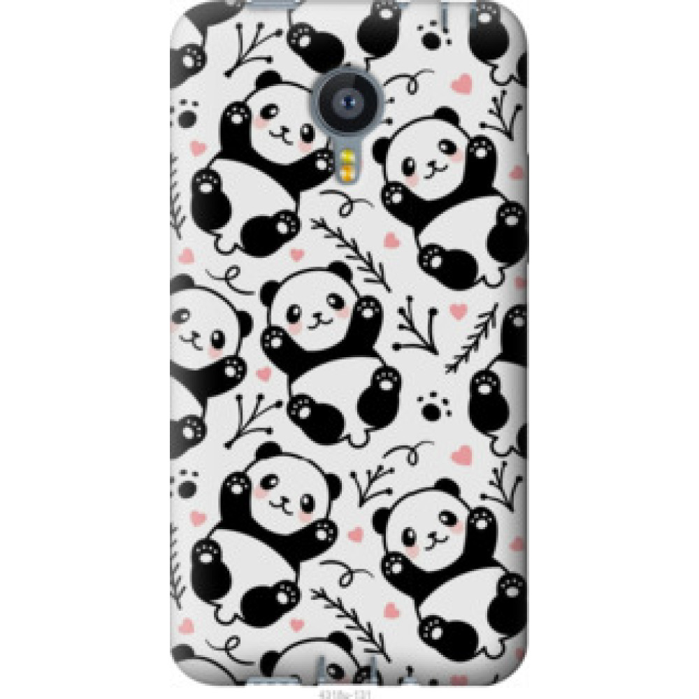 Чохол на Meizu MX4 Панды (4318u-131)