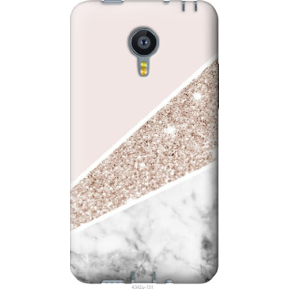 Чехол на Meizu MX4 Пастельный мрамор (4342u-131)