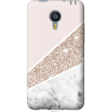 Чехол на Meizu MX4 Пастельный мрамор (4342u-131)
