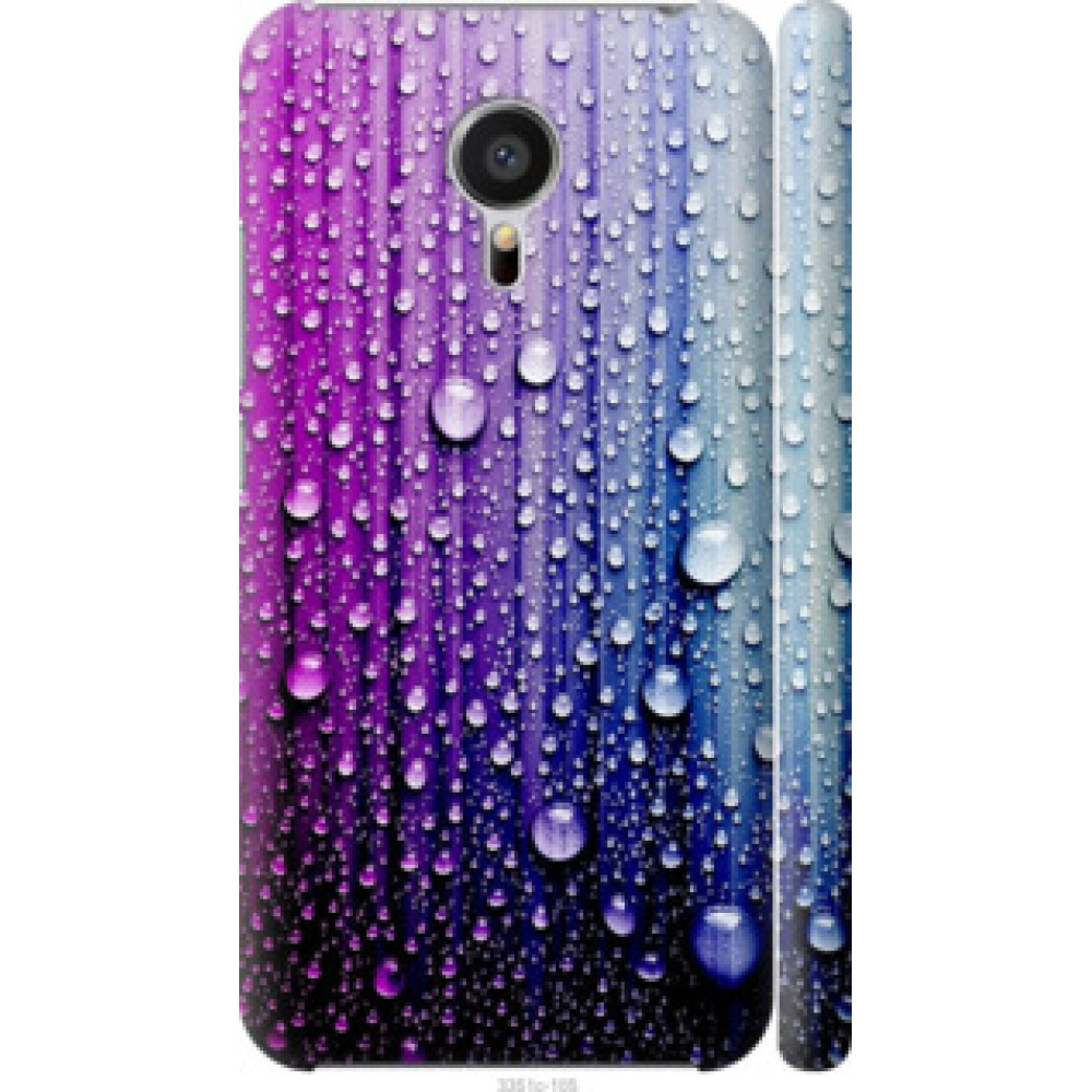 Чехол на Meizu MX5 Капли воды (3351c-105)