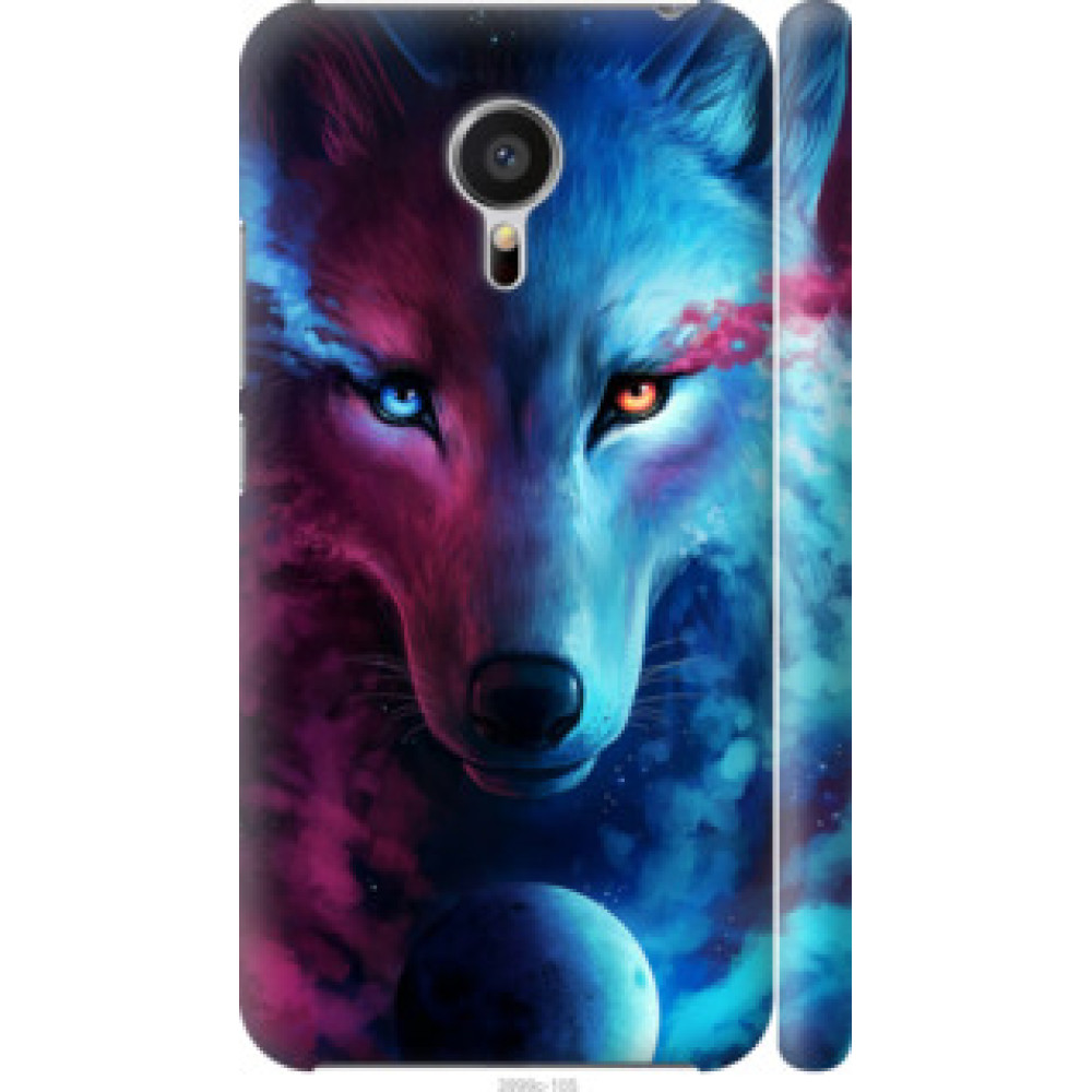Чехол на Meizu MX5 Арт-волк (3999c-105)