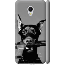 Чехол на Meizu MX6 Доберман (2745c-259)