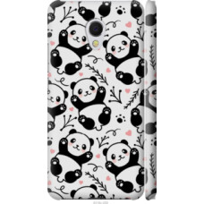 Чехол на Meizu MX6 Панды (4318c-259)