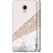Чехол на Meizu MX6 Пастельный мрамор (4342c-259)