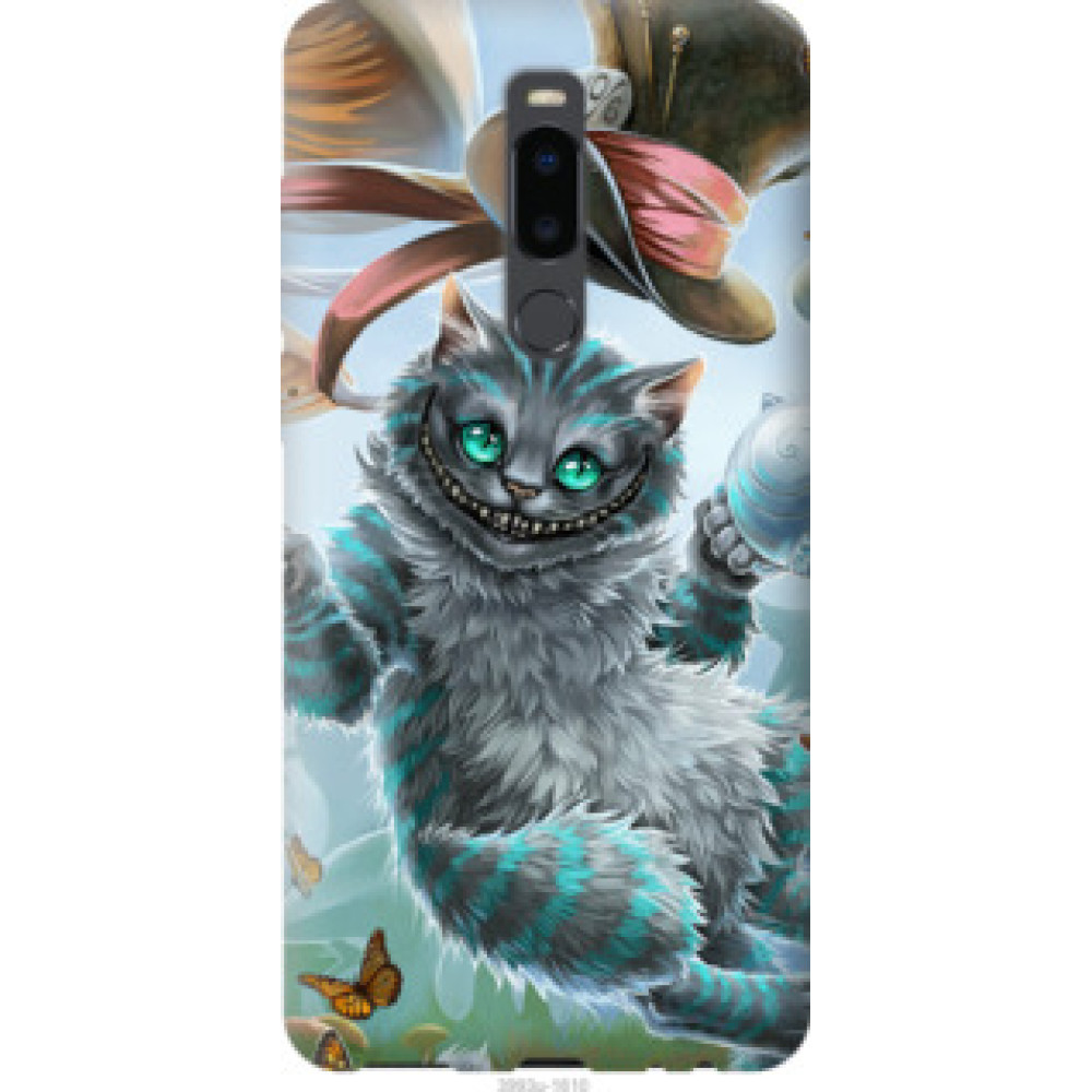 Чехол на Meizu Note 8 Чеширский кот 2 (3993u-1610)
