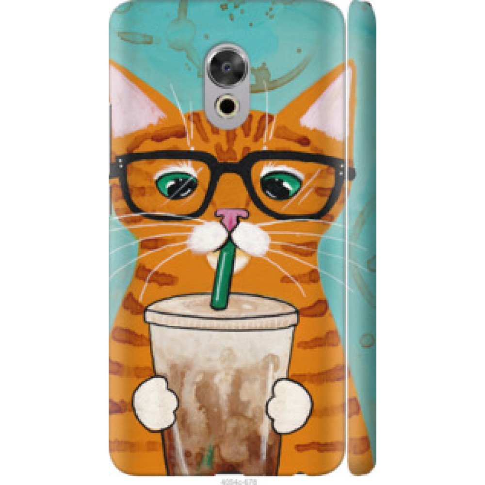 Чохол на Meizu Pro 6 Plus Зеленоглазый кот в очках (4054c-678)