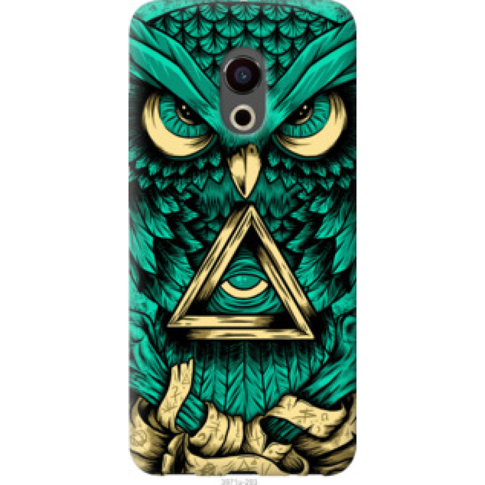 Чехол на Meizu Pro 6 Сова Арт-тату (3971u-293)