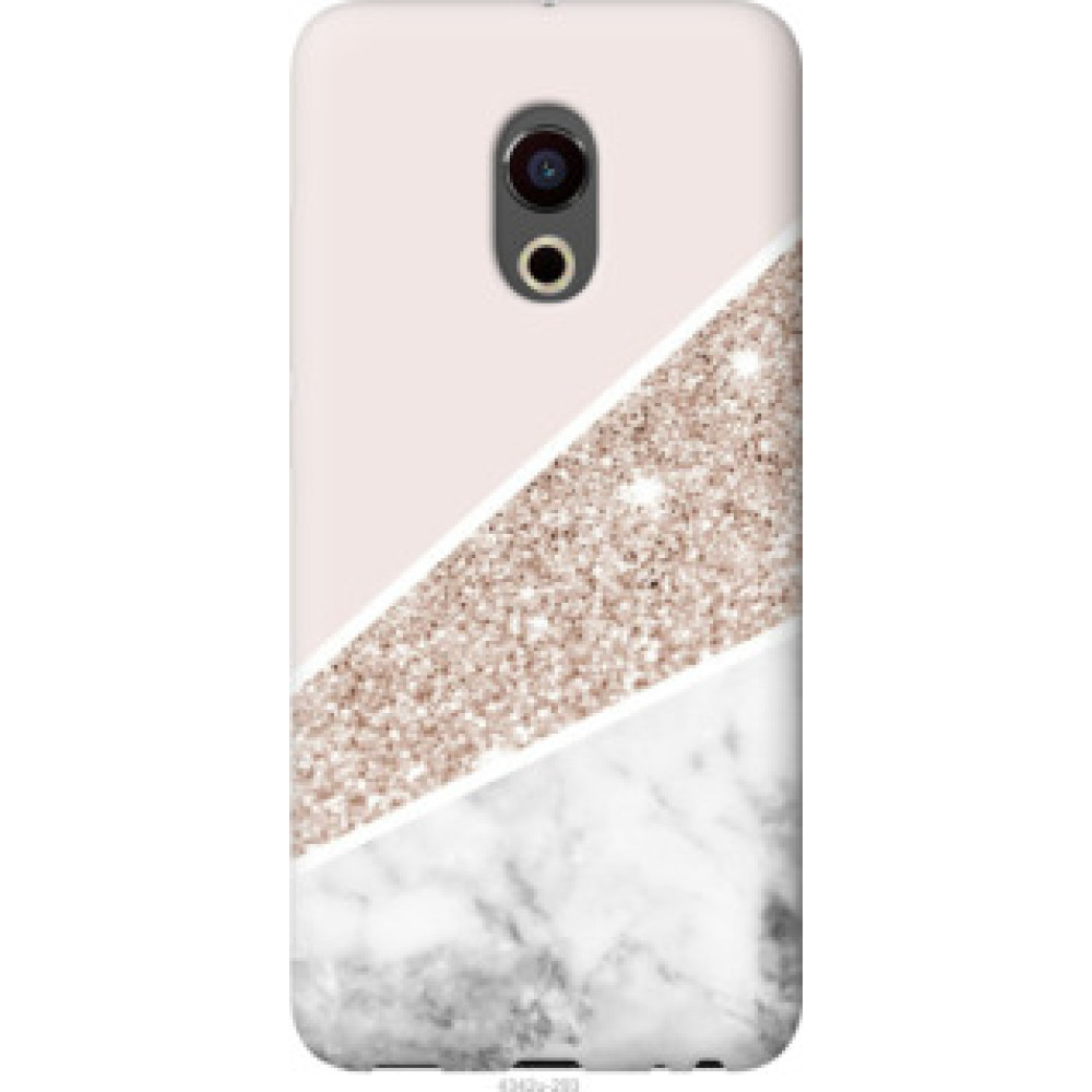 Чехол на Meizu Pro 6 Пастельный мрамор (4342u-293)