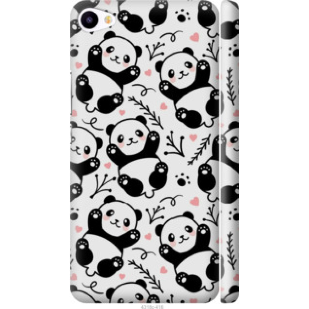 Чохол на Meizu U20 Панды (4318c-416)