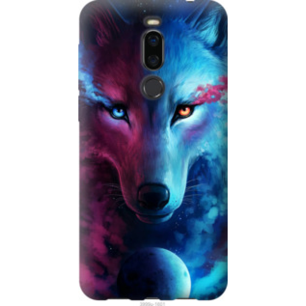 Чехол на Meizu X8 Арт-волк (3999u-1601)