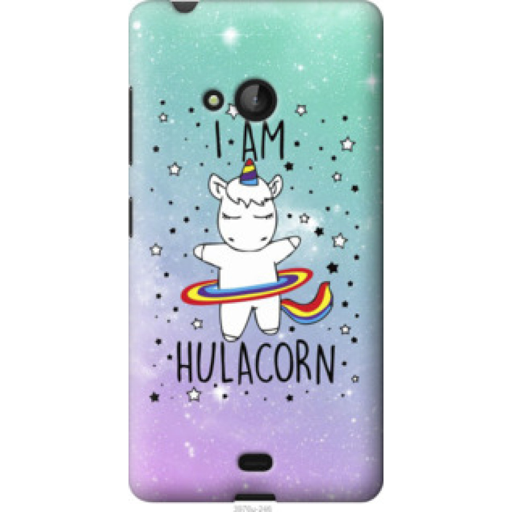 Чехол на Microsoft Lumia 540 Dual SIM I'm hulacorn (3976u-246)