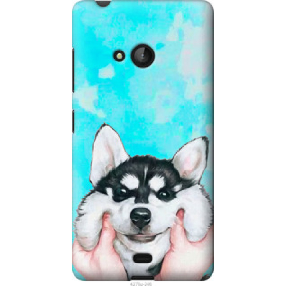 Чехол на Microsoft Lumia 540 Dual SIM Улыбнись (4276u-246)