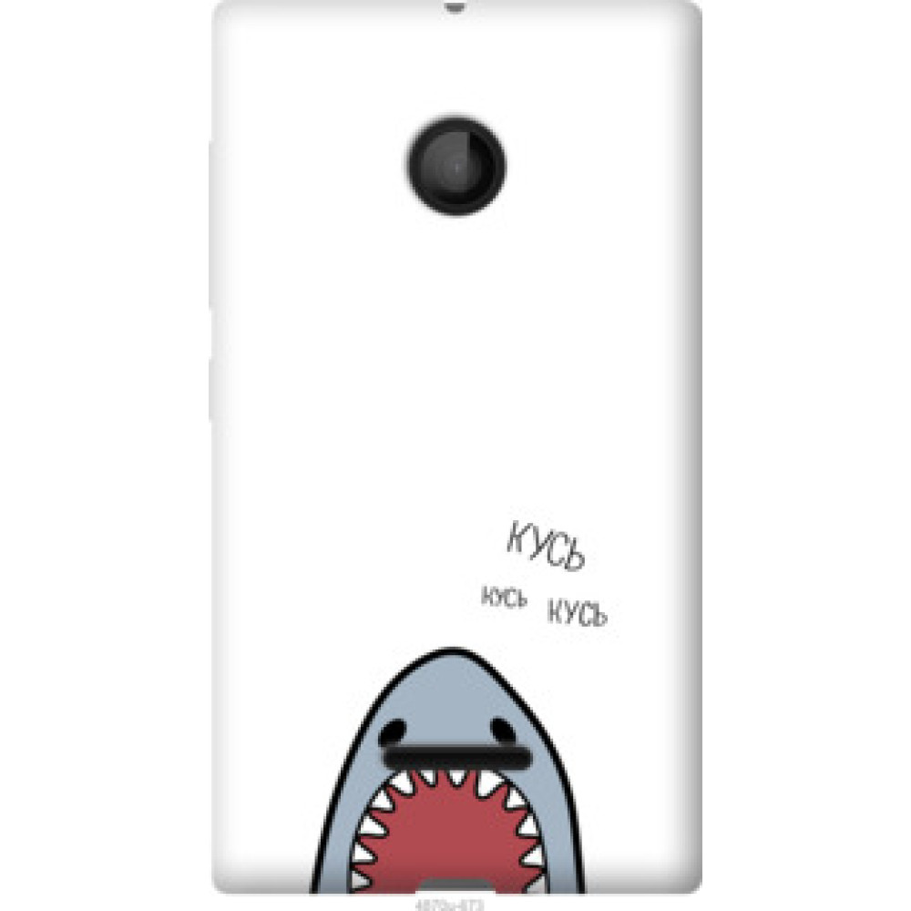 Чехол на Microsoft Lumia 435 Акула (4870u-673)