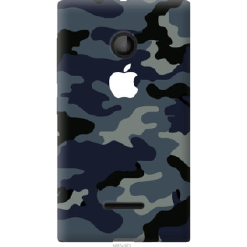 Чехол на Microsoft Lumia 435 Камуфляж 1 (4897u-673)