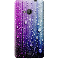 Чехол на Microsoft Lumia 535 Капли воды (3351u-130)