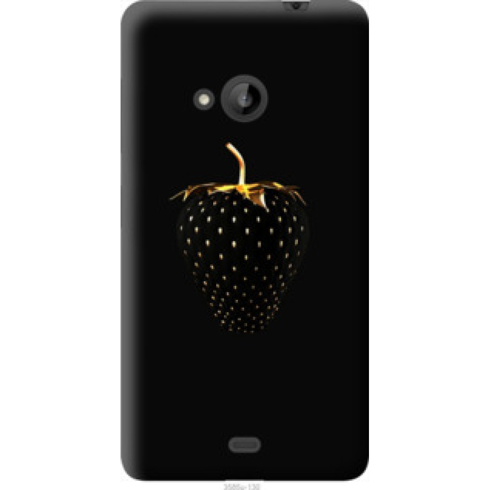 Чохол на Microsoft Lumia 535 Черная клубника (3585u-130)