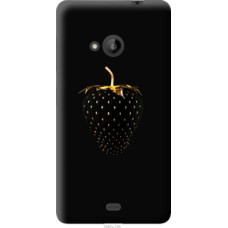 Чехол на Microsoft Lumia 535 Черная клубника (3585u-130)
