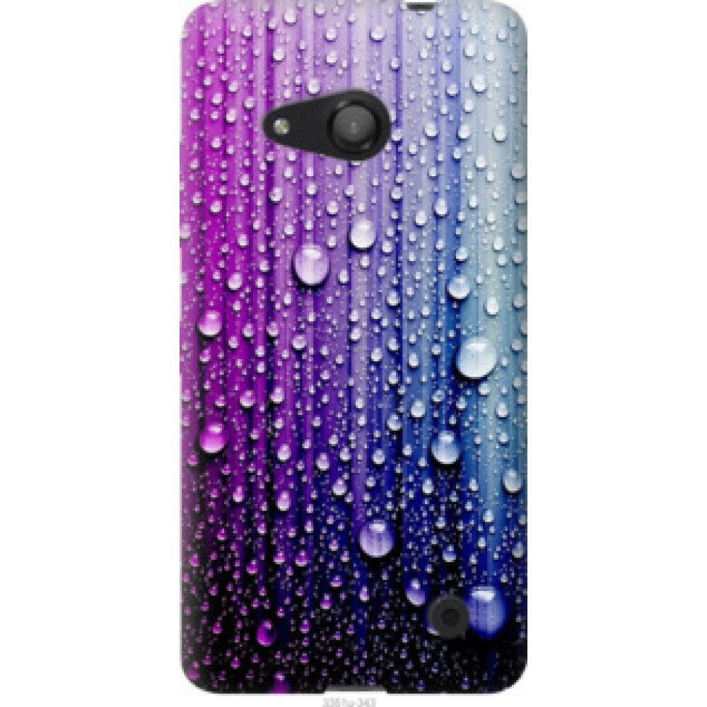 Чохол на Microsoft Lumia 550 Капли воды (3351u-343)