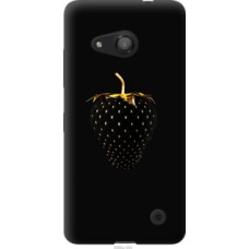 Чехол на Microsoft Lumia 550 Черная клубника (3585u-343)
