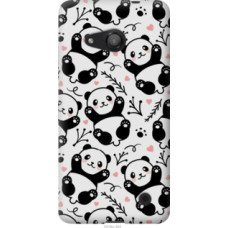 Чехол на Microsoft Lumia 550 Панды (4318u-343)