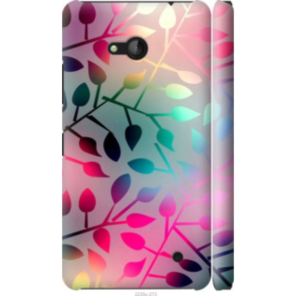 Чехол на Microsoft Lumia 640 Листья (2235c-273)