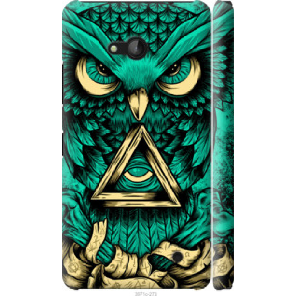 Чохол на Microsoft Lumia 640 Сова Арт-тату (3971c-273)