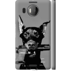 Чехол на Microsoft Lumia 950 XL Dual Sim Доберман (2745c-407)