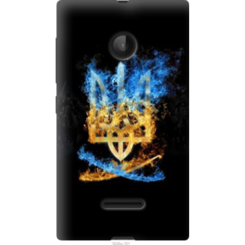 Чехол на Microsoft Lumia 532 Dual Sim Герб (1635u-151)