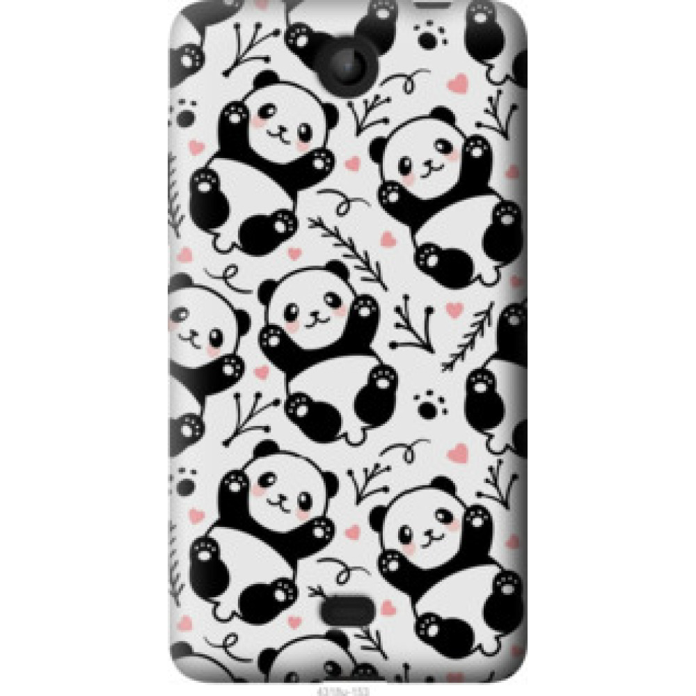 Чохол на Microsoft Lumia 430 Панды (4318u-153)