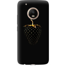 Чехол на Motorola Moto G5 PLUS Черная клубника (3585u-1038)