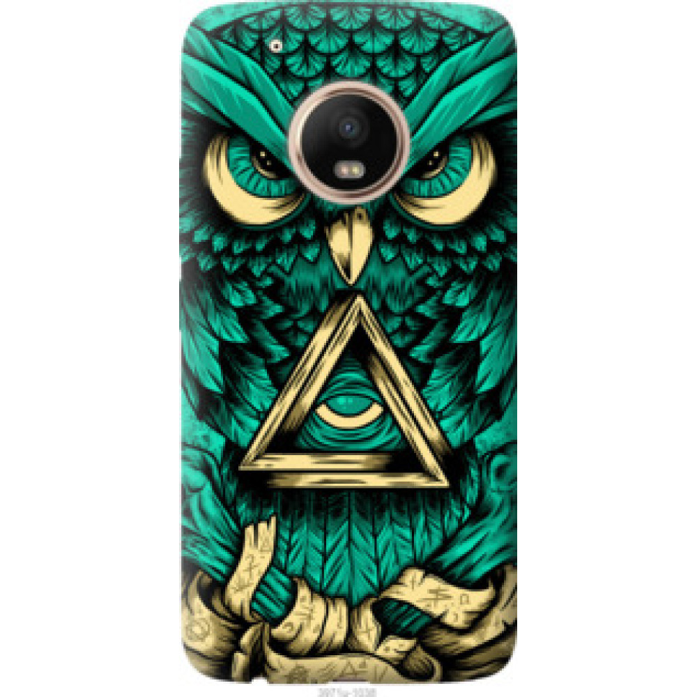 Чехол на Motorola Moto G5 PLUS Сова Арт-тату (3971u-1038)