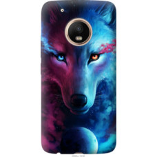 Чехол на Motorola Moto G5 PLUS Арт-волк (3999u-1038)
