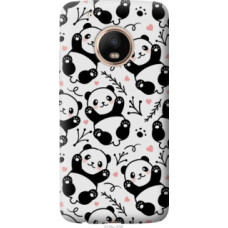 Чехол на Motorola Moto G5 PLUS Панды (4318u-1038)