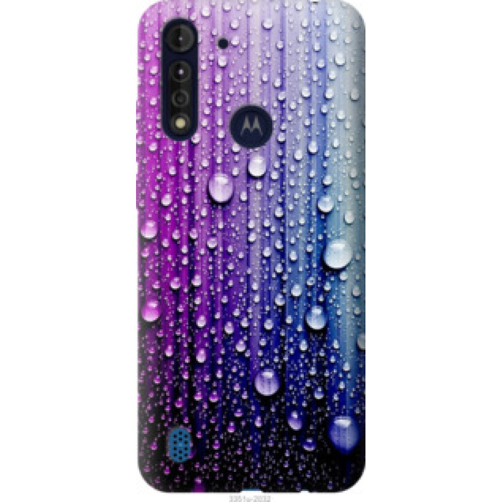 Чехол на Motorola G8 Power Lite Капли воды (3351u-2032)