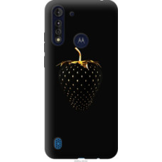 Чехол на Motorola G8 Power Lite Черная клубника (3585u-2032)
