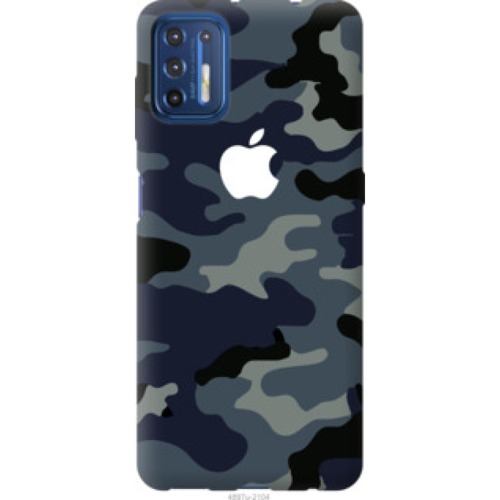 Чехол на Motorola G9 Plus Камуфляж 1 (4897u-2104)