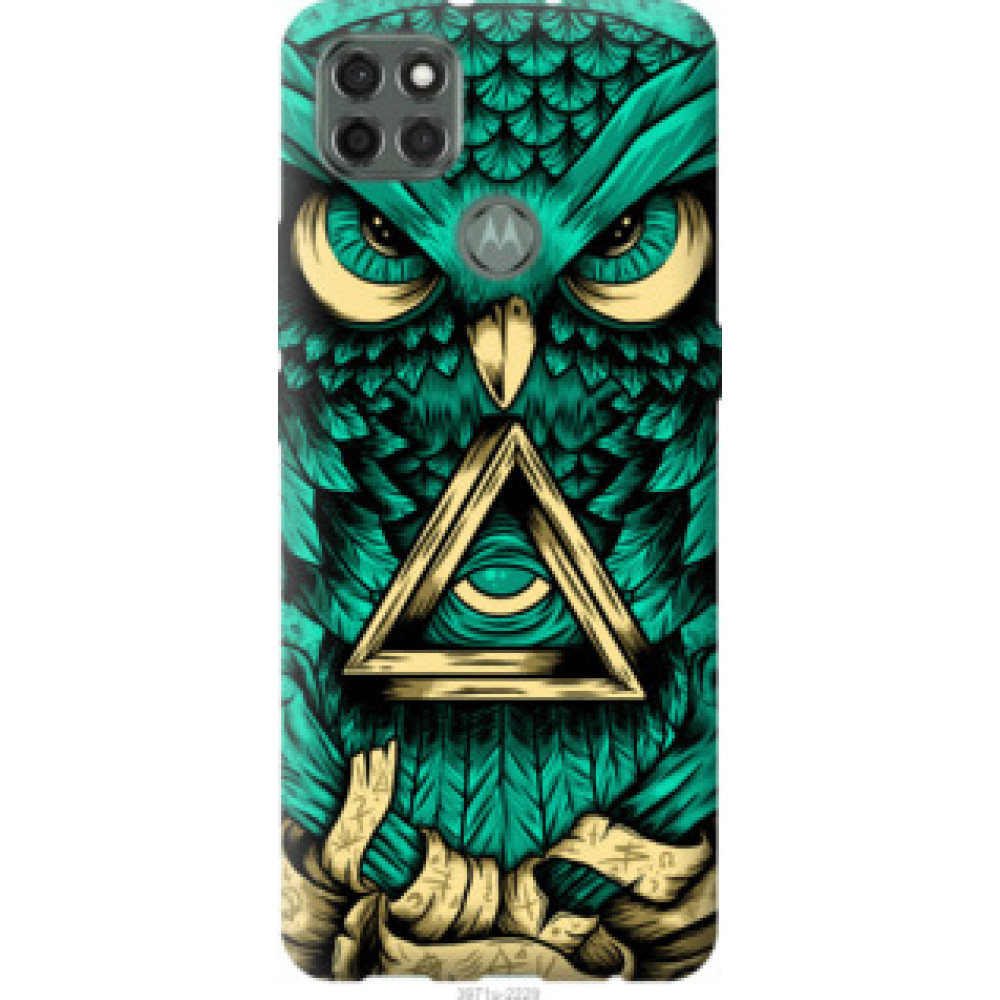 Чехол на Motorola G9 Power Сова Арт-тату (3971u-2229)